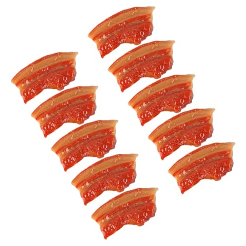 BESTonZON 10 Stück Teiliges Künstliches Fleischmodell Lebensechte Nachbildung von Schweinebauch Wiederverwendbare Küchen und Laden Deko Realistische Fleischrequisite für Fotografie und Spiel BESTonZON 10 Stück Teiliges Künstliches Fleischmodell Lebensechte Nachbildung von Schweinebauch Wiederverwendbare Küchen und Laden Deko Realistische Fleischrequisite für Fotografie und Spiel von BESTonZON