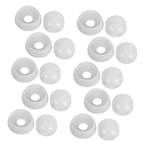 BESTonZON 10 Stück Teiliges Kunststoff Schraubenabdeckungen Kindersichere Spielplatz Zubehör Witterungsbeständige Schutzkappen für Einfache Montage für Spielgeräte und Außenbereiche von BESTonZON