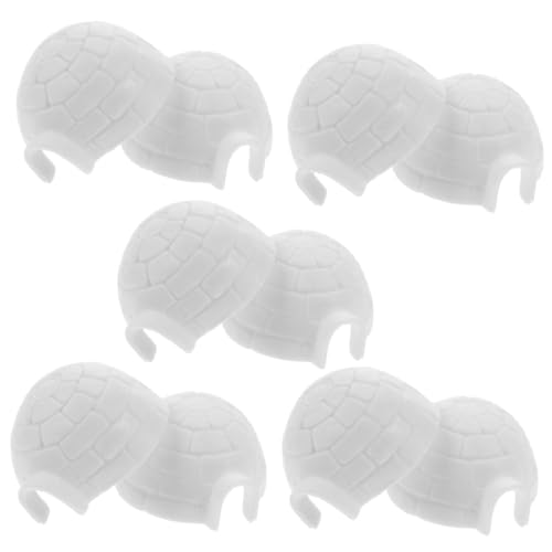 BESTonZON 10 Stück Teiliges Mini Iglu Modell mit Realistischen Polartier Figuren Detailreiche Spielzeugdekoration für Schreibtisch Miniaturgarten und Lernspiel Niedliche Iglu Ornamente BESTonZON 10 Stück Teiliges Mini Iglu Modell mit Realistischen Polartier Figuren Detailreiche Spielzeugdekoration für Schreibtisch Miniaturgarten und Lernspiel Niedliche Iglu Ornamente von BESTonZON
