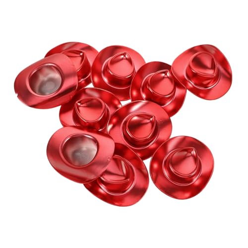 BESTonZON 10 Stück Teiliges Miniatur Cowgirl Hüte in Leuchtendem Orange Leichte DIY Puppenhaus Dekoration Zarte Kleine Hüte für Party Bastelprojekte und Puppenzubehör BESTonZON 10 Stück Teiliges Miniatur Cowgirl Hüte in Leuchtendem Orange Leichte DIY Puppenhaus Dekoration Zarte Kleine Hüte für Party Bastelprojekte und Puppenzubehör von BESTonZON