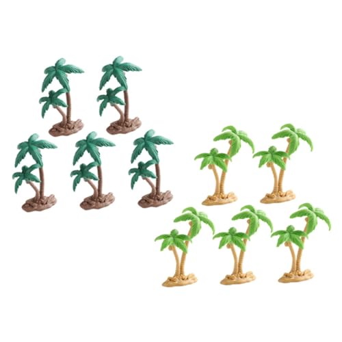 BESTonZON 10 Stück Teiliges Miniatur Kokospalmen Modell aus Realistische Kleine Baumdekoration für Sandtisch Mini Landschaftsdeko Leicht und Langlebig für DIY Szenen und Gartendeko BESTonZON 10 Stück Teiliges Miniatur Kokospalmen Modell aus Realistische Kleine Baumdekoration für Sandtisch Mini Landschaftsdeko Leicht und Langlebig für DIY Szenen und Gartendeko von BESTonZON