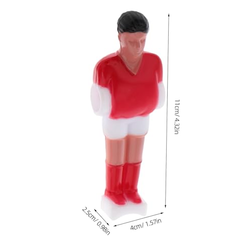 BESTonZON 10 Stück Teiliges Set Mini Tischfußball Spieler Figuren Robuste Foosball Ersatzspieler für Tischkicker Authentische Fußballspieler Puppen Kompatibel mit Tischfußball Zubehör für BESTonZON 10 Stück Teiliges Set Mini Tischfußball Spieler Figuren Robuste Foosball Ersatzspieler für Tischkicker Authentische Fußballspieler Puppen Kompatibel mit Tischfußball Zubehör für von BESTonZON