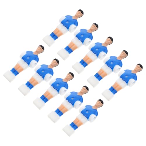 BESTonZON 10 Stück Teiliges Tischfußball Ersatzspieler aus Robustem Kunststoff Flexible und Farbige Foosball Figuren für Erwachsene Leicht zu Installieren Langlebig und Spielerfreundlich von BESTonZON