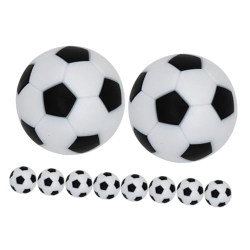 BESTonZON 10 Stück Tischfußball Bälle Kickerbälle für Tischfußball Hochwertige Stabil und Langlebig für Spiele zu Hause und Events BESTonZON 10 Stück Tischfußball Bälle Kickerbälle für Tischfußball Hochwertige Stabil und Langlebig für Spiele zu Hause und Events von BESTonZON