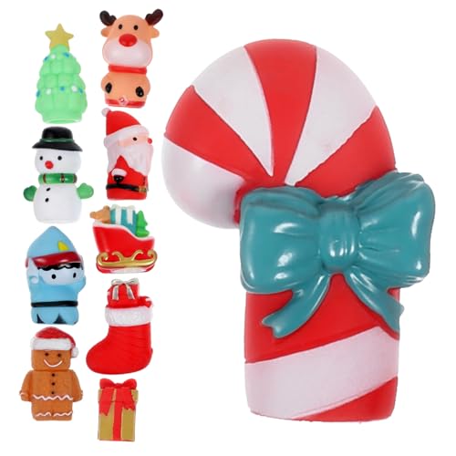 BESTonZON 10 Stück Weihnachts- weihnachtliche Fingerpuppe Mini-Fingerpuppe Fingerspielzeug Weihnachts Figuren weihnachtsfigur Marionetten Fingerpuppen Vinyl BESTonZON 10 Stück Weihnachts- weihnachtliche Fingerpuppe Mini-Fingerpuppe Fingerspielzeug Weihnachts Figuren weihnachtsfigur Marionetten Fingerpuppen Vinyl von BESTonZON