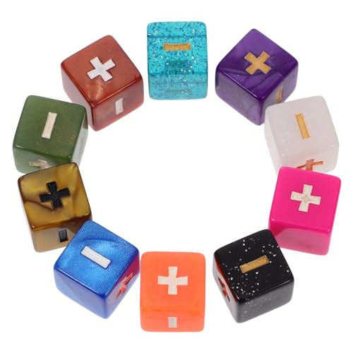 BESTonZON 10 Stücke Minus Mathematische Für Lernen Im Klassenzimmer Sicher Acryl Lehre Spiele von BESTonZON