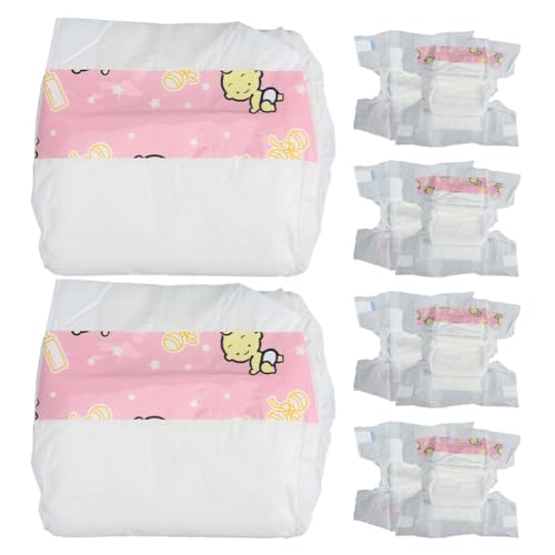 BESTonZON 10-Teiliges Set Mit Simulierten Puppenwindeln – Wiederverwendbare Puppenwindeln Für Wiedergeborene Babypuppen Zubehör Für Wiedergeborene Babypuppen Kleidungszubehör Puppenwindeln von BESTonZON