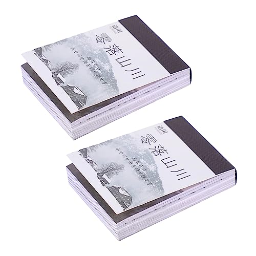BESTonZON 100 Blatt Material Dekorative Aufkleber Zeitschriftenaufkleber DIY Bastelaufkleber Geschenkaufkleber Selbstklebender Aufkleber Kunstwerk Aufkleber Handkontoaufkleber Papier von BESTonZON