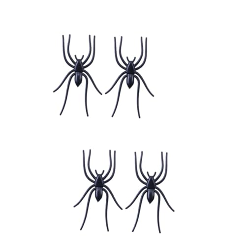 BESTonZON 100 Stück Kleines Spinnenspielzeug Festivalzubehör Lustiges Halloween Spider Schwarz BESTonZON 100 Stück Kleines Spinnenspielzeug Festivalzubehör Lustiges Halloween Spider Schwarz von BESTonZON