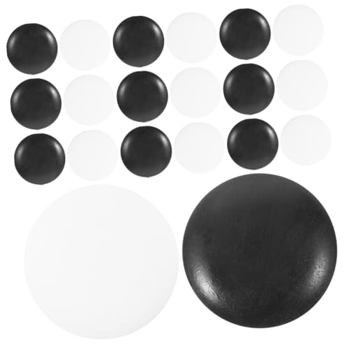 BESTonZON 100 Stück Los Geht's GEH Schachstein Tragbares Mini-Schach Gehen Steine Spielsteine ​​gehen Tragbares Reiseschach Schachspielzubehör Go-Schach-zubehör Für Den Heimgebrauch Harz von BESTonZON