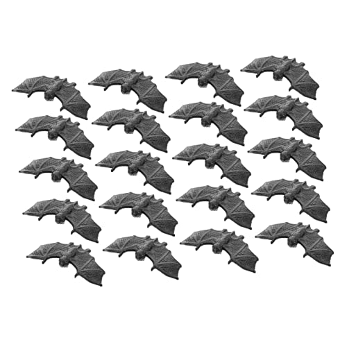 BESTonZON 100 Stück Mini Fledermaus Deko Schwarze Kurzschwänzige Halloween Dekoration Abriebbeständig und Niedlich für Garten Party und Innenbereich Langlebige Halloween Deko Zuhause BESTonZON 100 Stück Mini Fledermaus Deko Schwarze Kurzschwänzige Halloween Dekoration Abriebbeständig und Niedlich für Garten Party und Innenbereich Langlebige Halloween Deko Zuhause von BESTonZON
