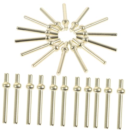 BESTonZON 100 Stück Teiliges Cribbage Pegs aus Metall Stabile Spielpunktestifte für Kartenspiele Langlebige Cribbage Brettspiel Zubehör zum Punktezählen bei Familien und Freundesspielen Gelb BESTonZON 100 Stück Teiliges Cribbage Pegs aus Metall Stabile Spielpunktestifte für Kartenspiele Langlebige Cribbage Brettspiel Zubehör zum Punktezählen bei Familien und Freundesspielen Gelb von BESTonZON