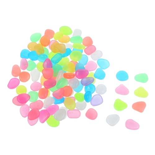 BESTonZON 100 Stück Teiliges Leuchtkiesel Steine für Aquarium Deko Glühende Kieselsteine im Dunkeln Glatt und Sicher für Süßwasser für Pflanzen Gartendekoration Fischbecken Gestaltung BESTonZON 100 Stück Teiliges Leuchtkiesel Steine für Aquarium Deko Glühende Kieselsteine im Dunkeln Glatt und Sicher für Süßwasser für Pflanzen Gartendekoration Fischbecken Gestaltung von BESTonZON