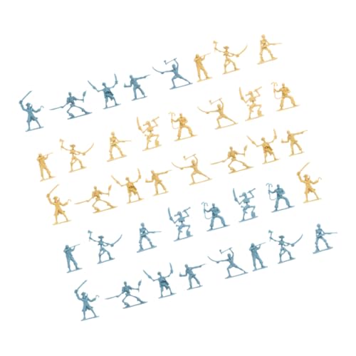 BESTonZON 100 Stück Teiliges Mini Pirat Soldaten Figuren aus Wiederverwendbarem Kunststoff Detailreiche Kleine Modellfiguren für Sandtisch DIY Miniatur Szenen Piratendekoration und BESTonZON 100 Stück Teiliges Mini Pirat Soldaten Figuren aus Wiederverwendbarem Kunststoff Detailreiche Kleine Modellfiguren für Sandtisch DIY Miniatur Szenen Piratendekoration und von BESTonZON