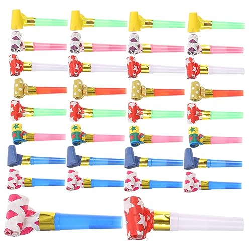 BESTonZON 100 Stück Teiliges Party Blower Bunte Kunststoff Partytröten mit Lustigen Geräuschen Langlebig und Sicher für Geburtstagsfeiern Halloween Hochzeiten Karneval und BESTonZON 100 Stück Teiliges Party Blower Bunte Kunststoff Partytröten mit Lustigen Geräuschen Langlebig und Sicher für Geburtstagsfeiern Halloween Hochzeiten Karneval und von BESTonZON