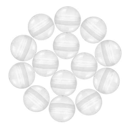 BESTonZON 100 Stück Transparente Befüllbare Rundkapseln aus Leere Spielzeugautomaten Bälle Vielseitige Aufbewahrungsbehälter für Süßigkeiten Partygeschenke DIY Bastelbedarf von BESTonZON