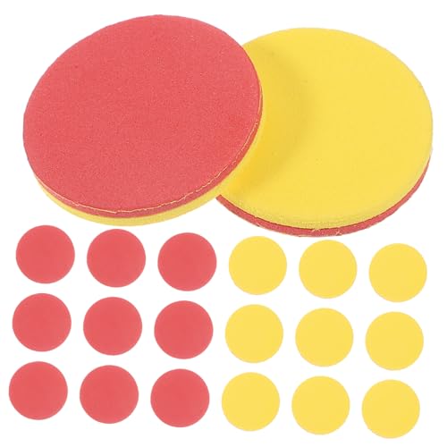 BESTonZON 100 Stück Zählscheiben für die frühe Kindheit zappelt doppelt interaktives Interactive Toys geburtstagsmitgebsl mathematische Zähler Bunte Zähler Eva von BESTonZON