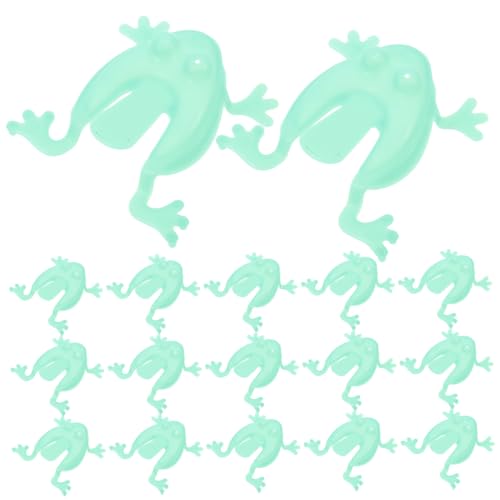 BESTonZON Kunststoff-springspielzeug 100 Stück Hüpfende Frösche Frosch-springspielzeug Drücken Und Hüpfen von BESTonZON