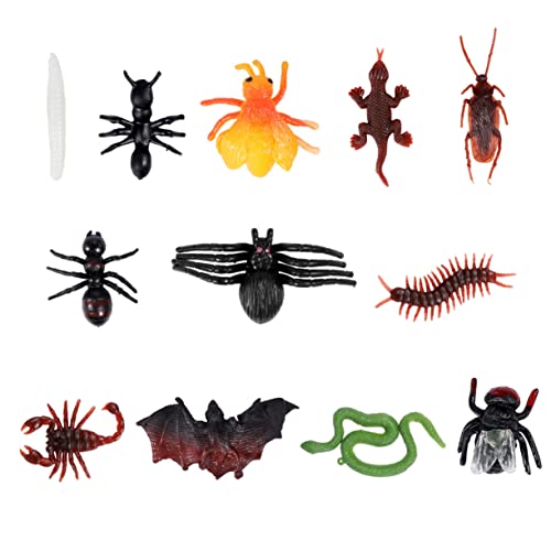 BESTonZON 100 Stücke Set Simulierte Bug Halloween Simulation Halloween Streich Halloween Streich Prop Streich PVC von BESTonZON