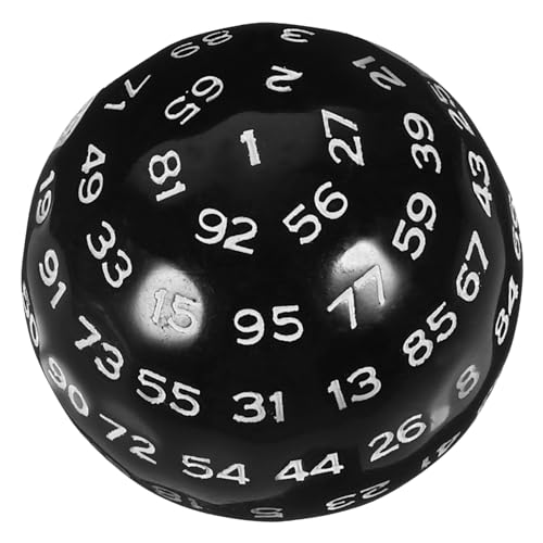 BESTonZON 100 polyedrische Würfel spielwürfel spielewürfel Tischspiele Würfel polyedrisches Spieltisch Facettenreiche Würfel Leichter Zahlenwürfel tragbare Partywürfel Acryl Weiß BESTonZON 100 polyedrische Würfel spielwürfel spielewürfel Tischspiele Würfel polyedrisches Spieltisch Facettenreiche Würfel Leichter Zahlenwürfel tragbare Partywürfel Acryl Weiß von BESTonZON