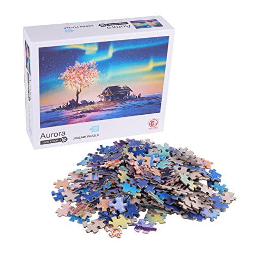BESTonZON 1000 Stück Puzzle-Spielzeug Kinderspielzeug Rätsel Spielzeuge Puzzle für frühes pädagogisches Lernen gebaut Spielzeugset 3D von BESTonZON