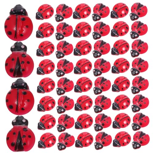 BESTonZON 100st Kleiner Insektenmarienkäfer Marienkäfer-Charme Marienkäfer-Dekoration Marienkäfer Zum Basteln Winzige Marienkäfer Mini-marienkäfer-Modell Marienkäfer Schmuck Plastik BESTonZON 100st Kleiner Insektenmarienkäfer Marienkäfer-Charme Marienkäfer-Dekoration Marienkäfer Zum Basteln Winzige Marienkäfer Mini-marienkäfer-Modell Marienkäfer Schmuck Plastik von BESTonZON