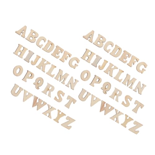 BESTonZON 104 Stück Protokollbuchstaben Ornament Kind leer Alphabet Basteln Blockbuchstaben holzbuchstabe für ausfüllbare Buchstaben Buchstabenfliesen aus Holz Brief Linde Beige BESTonZON 104 Stück Protokollbuchstaben Ornament Kind leer Alphabet Basteln Blockbuchstaben holzbuchstabe für ausfüllbare Buchstaben Buchstabenfliesen aus Holz Brief Linde Beige von BESTonZON