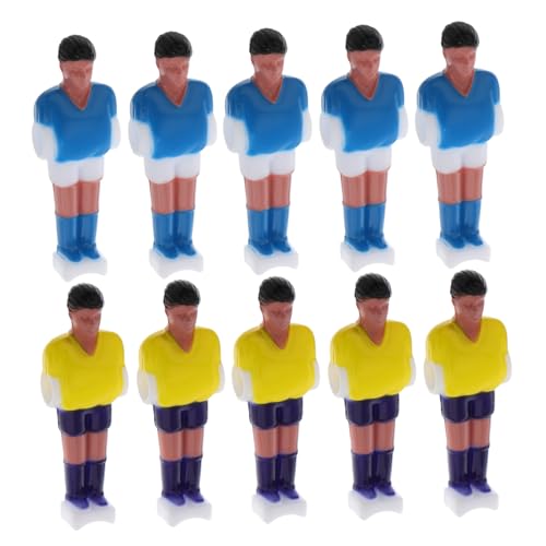 BESTonZON 10stücke Teiliges Set Tischfußballspieler Figuren Resin Für Tischkicker Reparatur Mini Fußballspieler Für Tischfußball Zubehör Lebendige Für Spaß Und Engagement BESTonZON 10stücke Teiliges Set Tischfußballspieler Figuren Resin Für Tischkicker Reparatur Mini Fußballspieler Für Tischfußball Zubehör Lebendige Für Spaß Und Engagement von BESTonZON