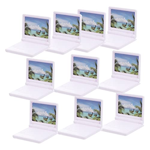 BESTonZON 10St Mini-Computer Tiny pc Micro pc Notebook Dekoration Mini Laptop Mini pcs Mini-pc Mini-Laptop-Dekore kleine Hausdekoration Puppenhauslieferungen kleines Hauszubehör Plastik Weiß BESTonZON 10St Mini-Computer Tiny pc Micro pc Notebook Dekoration Mini Laptop Mini pcs Mini-pc Mini-Laptop-Dekore kleine Hausdekoration Puppenhauslieferungen kleines Hauszubehör Plastik Weiß von BESTonZON