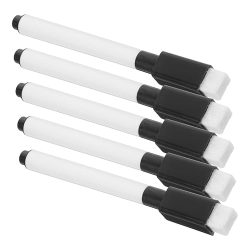 BESTonZON Löschbarer Stift Mit Schwarzem Kern – 10 Whiteboard-Marker Mit Feiner Spitze Trocken Abwischbare Whiteboard-stifte Für Whiteboards Büromarker von BESTonZON