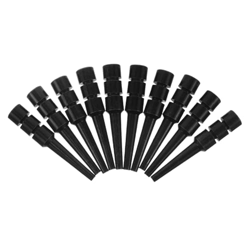 BESTonZON 10St Punktestifte für das Spiel Wertungsstifte kleine Ritzstifte Heringe Wertstifte für den Haushalt Punktestifte für Reisekartenspiele tragbare Spielpunkte-Stöpsel Metall Black BESTonZON 10St Punktestifte für das Spiel Wertungsstifte kleine Ritzstifte Heringe Wertstifte für den Haushalt Punktestifte für Reisekartenspiele tragbare Spielpunkte-Stöpsel Metall Black von BESTonZON
