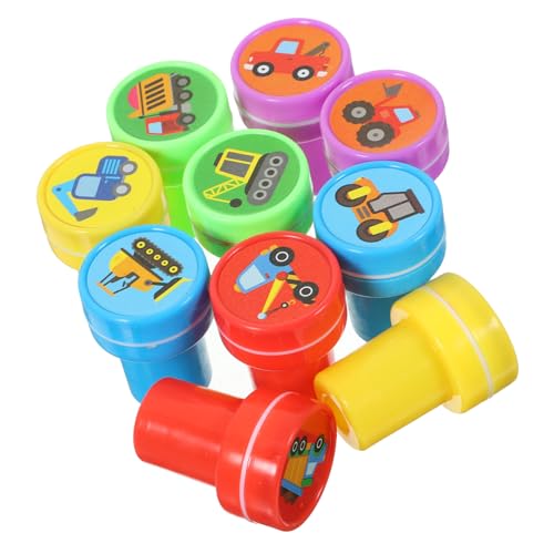 BESTonZON 10St Technische Autosiegelspielzeug Buchstabenstempel für Briefmarken Stempelkissen für geschenkkarte geschenkkärtchen dekorativer Zeitschriftenstempel Plastikstempel BESTonZON 10St Technische Autosiegelspielzeug Buchstabenstempel für Briefmarken Stempelkissen für geschenkkarte geschenkkärtchen dekorativer Zeitschriftenstempel Plastikstempel von BESTonZON
