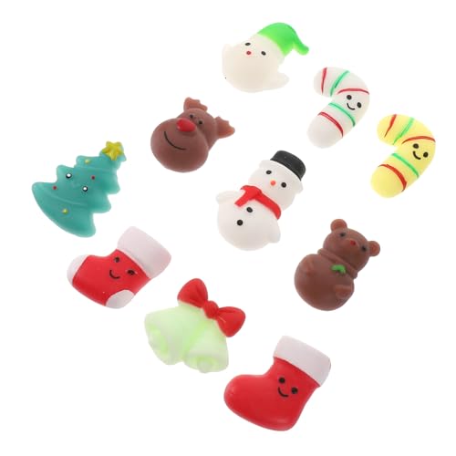BESTonZON 10St Weihnachts-Prise-Schneemann- Flexibles Accessoires Figuren Weihnachts- -Set Weihnachts-Squeeze- dekomprimieren Partyspielzeug BESTonZON 10St Weihnachts-Prise-Schneemann- Flexibles Accessoires Figuren Weihnachts- -Set Weihnachts-Squeeze- dekomprimieren Partyspielzeug von BESTonZON