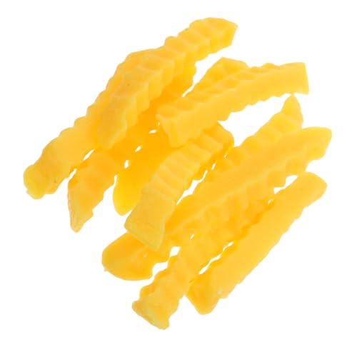 BESTonZON Display Künstliche Pommes Frites Modell 10pcs Faux Pommes Frites PVC Küche Spielset Kleinkinder Spielen Lebensmittel Spielzeug Sehen BESTonZON Display Künstliche Pommes Frites Modell 10pcs Faux Pommes Frites PVC Küche Spielset Kleinkinder Spielen Lebensmittel Spielzeug Sehen von BESTonZON