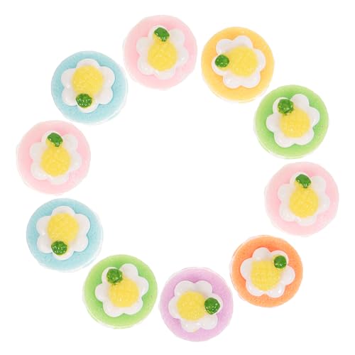 BESTonZON Robustes Künstliches Kuchenspielzeug Macaron-Kuchen Realistische Lebensmittelmodelle Für Jungen Und Mädchen Puppenhausspiel von BESTonZON
