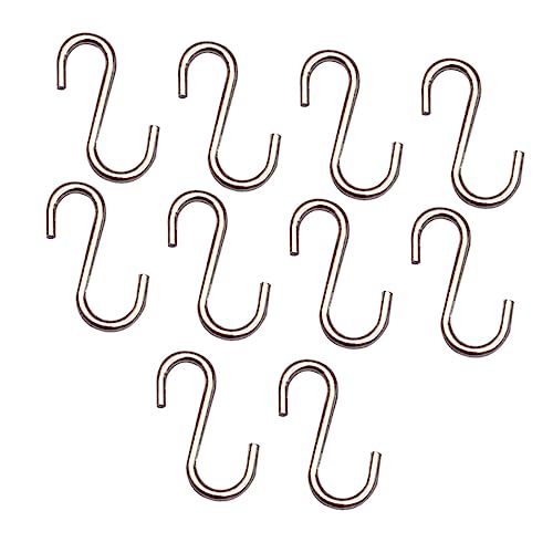 BESTonZON 10Stücke S Förmige Haken für Puppenmöbel Hochwertige Puppenhaus Haken zur Organisation für Küchenzubehör und Puppen Spielzeugaccessoires BESTonZON 10Stücke S Förmige Haken für Puppenmöbel Hochwertige Puppenhaus Haken zur Organisation für Küchenzubehör und Puppen Spielzeugaccessoires von BESTonZON