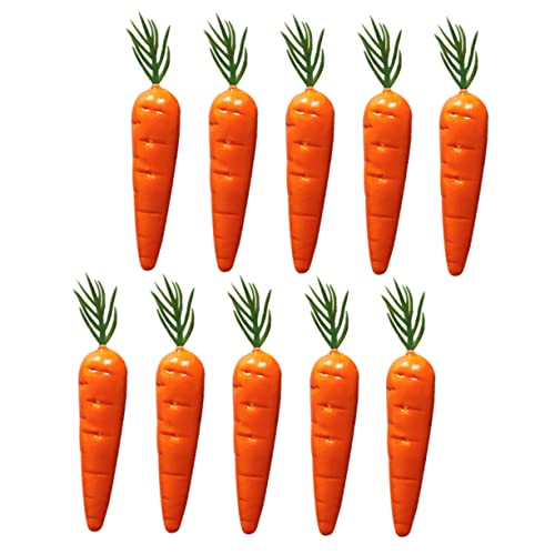 BESTonZON 10st Karotte Miniaturen Gefälscht Puppe Künstlich Figuren Bausatz Pflanzen Kleine Partyverzierung Simulationsgemüse Schaumstoff Styropor Orange BESTonZON 10st Karotte Miniaturen Gefälscht Puppe Künstlich Figuren Bausatz Pflanzen Kleine Partyverzierung Simulationsgemüse Schaumstoff Styropor Orange von BESTonZON