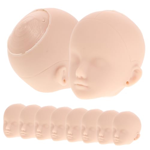 BESTonZON 10st Make-up-puppenkopf Babypuppenköpfe DIY Puppen-Make-up-Kopf Puppendekor Puppenzubehör Selber Machen Mini-puppenköpfe DIY Puppenköpfe Zum Basteln Gefüllter Puppenkopf Plastik BESTonZON 10st Make-up-puppenkopf Babypuppenköpfe DIY Puppen-Make-up-Kopf Puppendekor Puppenzubehör Selber Machen Mini-puppenköpfe DIY Puppenköpfe Zum Basteln Gefüllter Puppenkopf Plastik von BESTonZON