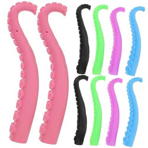 BESTonZON 10st Octopus Octopus Finger Puppen Weihnachtsstrumpf Stuffer Gummi-oktopus Oktopus-tentakel Oktopus-handspielzeug -Spielzeug Krake Meerestier Tiere Füllstoff Kind von BESTonZON