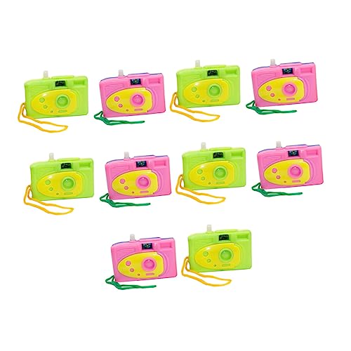 BESTonZON 10st Projektionskamera Lernspielzeug Für Kinderkameramodell Simulation Projektionskamera Kameraspielzeug Für Babyspielzeug Kinderspielzeug PVC von BESTonZON