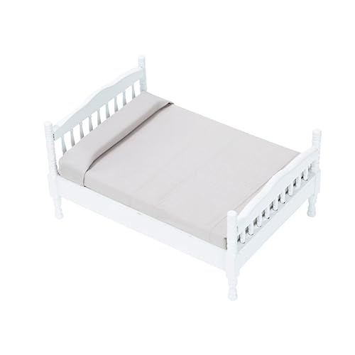 BESTonZON Puppen Für Puppenhaus 12 Dollhouse Doppelbett Zubehör Für Puppenmöbel Und Perfektes Accessoire Für Kreative Spielwelten Puppenhauszubehör BESTonZON Puppen Für Puppenhaus 12 Dollhouse Doppelbett Zubehör Für Puppenmöbel Und Perfektes Accessoire Für Kreative Spielwelten Puppenhauszubehör von BESTonZON