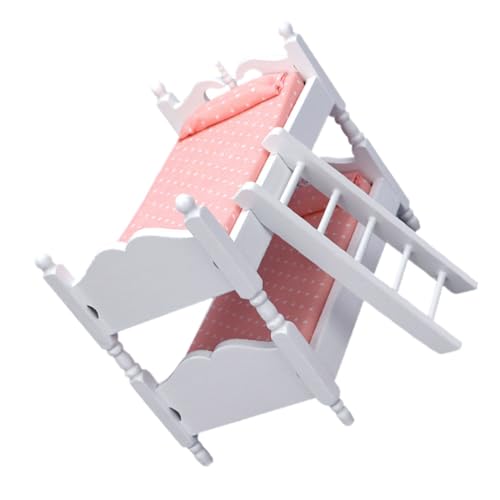 BESTonZON Puppenhaus Garten Miniaturen Puppenhäuser 12 Doppelstockbett Aus Für Kinderzimmer Ideal Für Puppenhaus Einrichtung Mini Öbel Für Kreative Spielwelten BESTonZON Puppenhaus Garten Miniaturen Puppenhäuser 12 Doppelstockbett Aus Für Kinderzimmer Ideal Für Puppenhaus Einrichtung Mini Öbel Für Kreative Spielwelten von BESTonZON