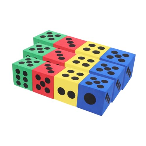 BESTonZON Mehrfarbige Eva- – 12 Große Für Partys Unterrichtsaktivitäten Und Lernspiele BESTonZON Mehrfarbige Eva- – 12 Große Für Partys Unterrichtsaktivitäten Und Lernspiele von BESTonZON