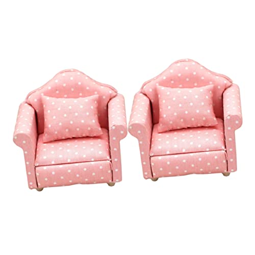 BESTonZON Miniatur-puppenhausmöbel Im Modernen Stil 12 Maßstab Puppenmöbel Mit Ideales Zubehör Für Das Wohnzimmer Perfekt Als Für Und Zur Dekoration Von Puppenhäusern Mini Sofa Zum Spielen von BESTonZON