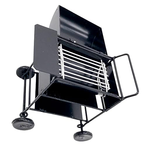 BESTonZON 12 Miniatur Grill Zubehör Für Puppenhaus BBQ Rack Für Miniatur Gartenmöbel Grill Für Kreative Spielideen BESTonZON 12 Miniatur Grill Zubehör Für Puppenhaus BBQ Rack Für Miniatur Gartenmöbel Grill Für Kreative Spielideen von BESTonZON