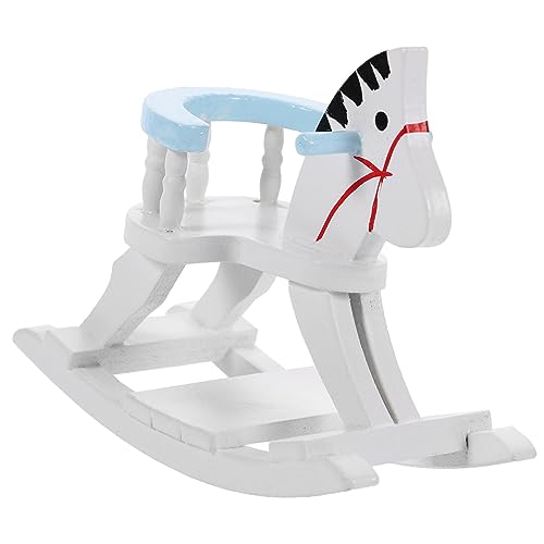 BESTonZON 12 Puppenhausmöbel Dekoratives Schaukelpferd Für Kinderzimmer Originelles Accessoire Für Puppenhaus BESTonZON 12 Puppenhausmöbel Dekoratives Schaukelpferd Für Kinderzimmer Originelles Accessoire Für Puppenhaus von BESTonZON