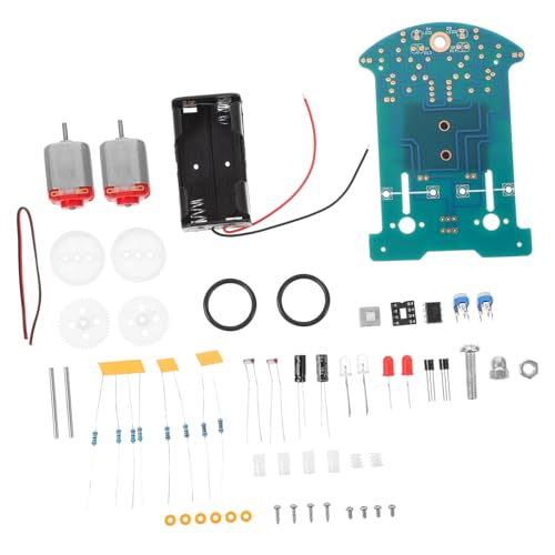 BESTonZON 12 Sätze Experimenteller Unterricht elektronische bausätze selber Machen Motor Lötprojekt Bausatz bastelsets+für+Kinder bastel Set für Kinder Autos Spielzeug Spielzeuge Roboterauto von BESTonZON