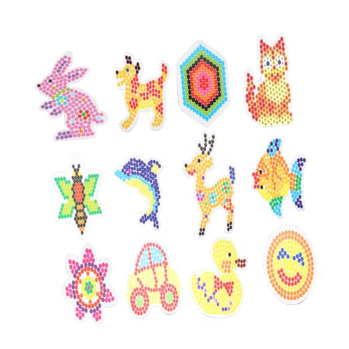 BESTonZON 12 Stück 5 Mm Cartoon Sicherungsperlen Aus Transparentem Kunststoff Pädagogisches DIY Für Ideales Bastelset Zur Von Kreativität Und Feinmotorik BESTonZON 12 Stück 5 Mm Cartoon Sicherungsperlen Aus Transparentem Kunststoff Pädagogisches DIY Für Ideales Bastelset Zur Von Kreativität Und Feinmotorik von BESTonZON