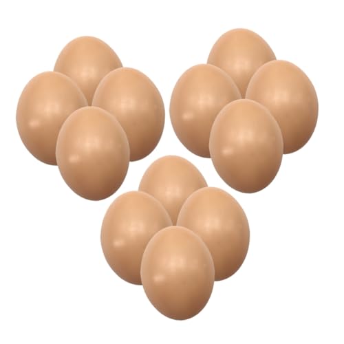 BESTonZON 12 Stück DIY Ostereier aus Farbige Bemalbare Dekoration für Ostern Garten und Bastelprojekte Realistische Nachbildung von Eiern für Kreative Gestaltungen BESTonZON 12 Stück DIY Ostereier aus Farbige Bemalbare Dekoration für Ostern Garten und Bastelprojekte Realistische Nachbildung von Eiern für Kreative Gestaltungen von BESTonZON