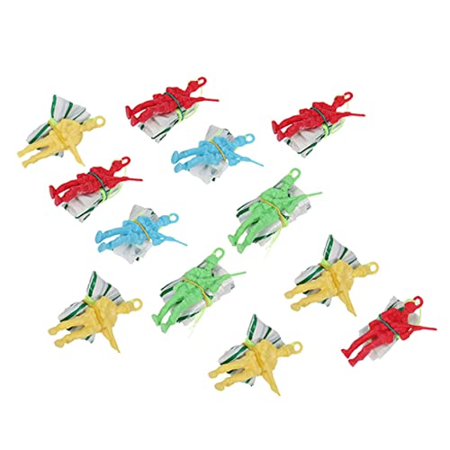BESTonZON 12 Stück Kleiner Fallschirm Spielzeug für Kinder Fliegende Soldaten Outdoor Spielzeug Fallschirmfiguren für Jungen und Mädchen für Partys und Geburtstage BESTonZON 12 Stück Kleiner Fallschirm Spielzeug für Kinder Fliegende Soldaten Outdoor Spielzeug Fallschirmfiguren für Jungen und Mädchen für Partys und Geburtstage von BESTonZON